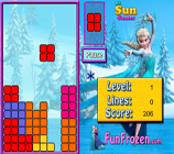 Play Princess Elsa Tetris