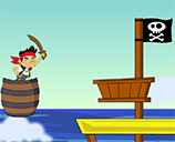 Play Jake the Pirate Barrel Challenge